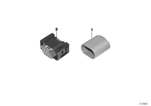 2006 BMW 750Li Miscellaneous Plugs And Connectors Diagram