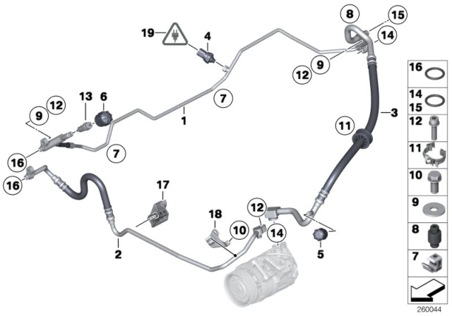 2011 BMW Z4 Coolant Lines Diagram