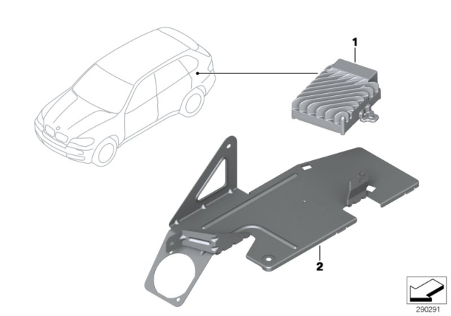 2011 BMW X6 M Active Sound Design Diagram