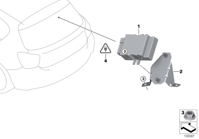 2013 BMW 328i Control Unit For Fuel Pump Diagram