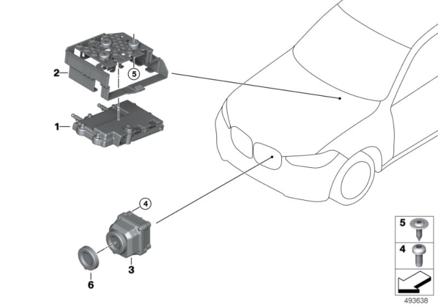 2019 BMW X5 Night Vision Diagram