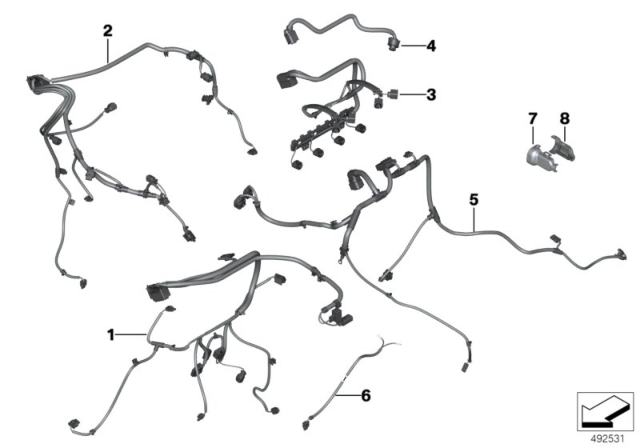 2015 BMW 435i Engine Wiring Harness Diagram 2