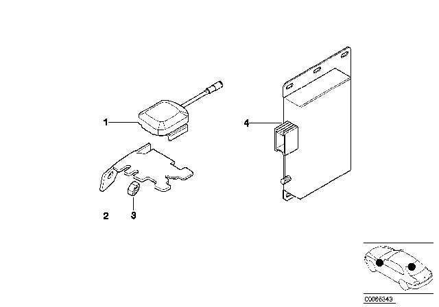 2000 BMW Z8 GPS Antenna Diagram