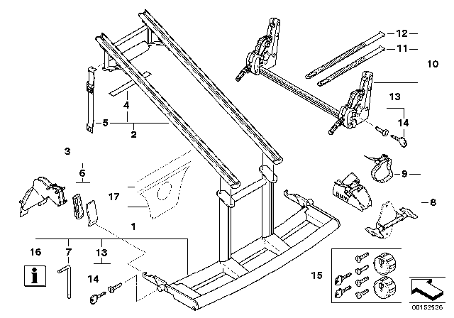 2008 BMW Z4 M Rear Carrier Diagram