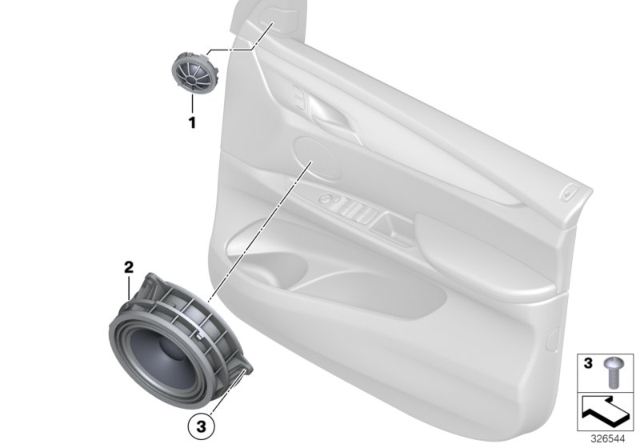 2016 BMW X6 High End Sound System Diagram 2