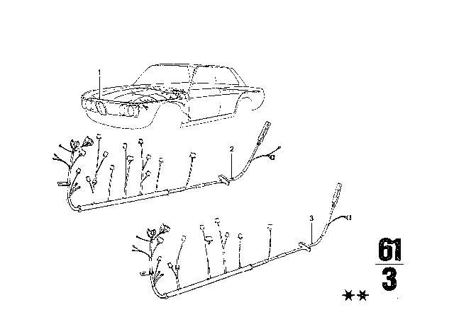 1972 BMW Bavaria Wiring Harness Diagram 2