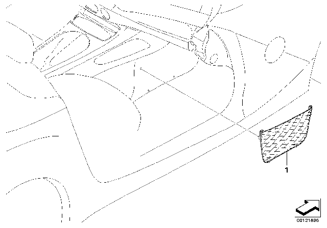 2008 BMW Z4 M Retrofit, Floor Net Diagram