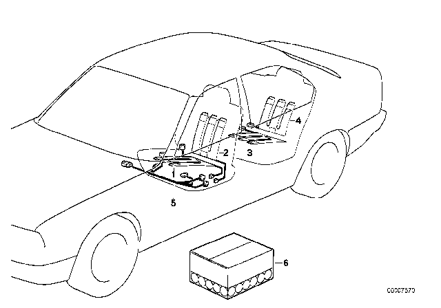 1994 BMW 525i Seat Heating Diagram