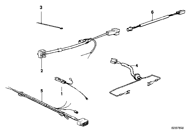 1977 BMW 320i Various Additional Wiring Sets Diagram 1