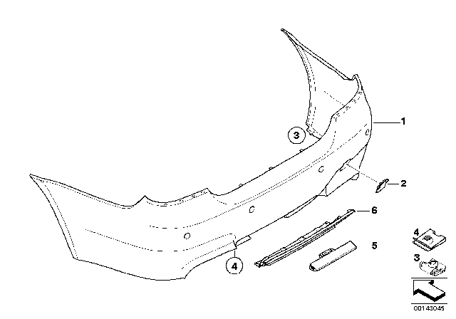 2010 BMW M5 Trailer Coupling Flap, Prime-Coated Diagram for 51127898122