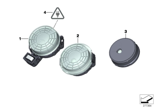 2013 BMW X3 Sensor, Rain / Light / Solar / Condensation Diagram 2