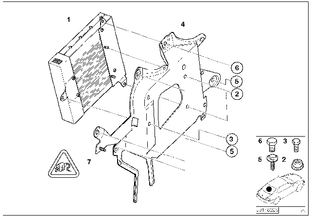 2001 BMW 325Ci Amplifier Diagram 2