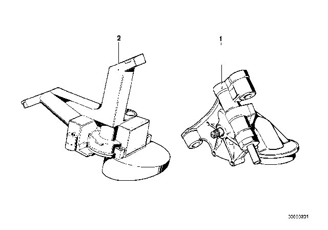 1985 BMW 524td Oil Pump Diagram for 11411275093