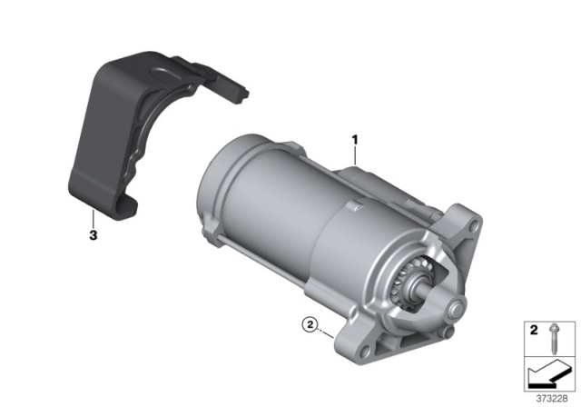 2019 BMW X2 Starter Diagram