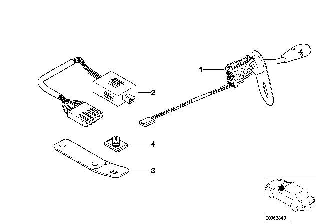 2003 BMW Alpina V8 Roadster Cruise Control Diagram