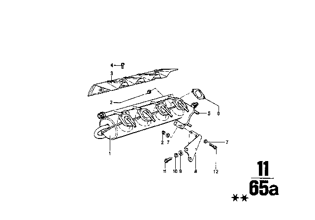 1972 BMW 2002 Exhaust Manifold Diagram 2