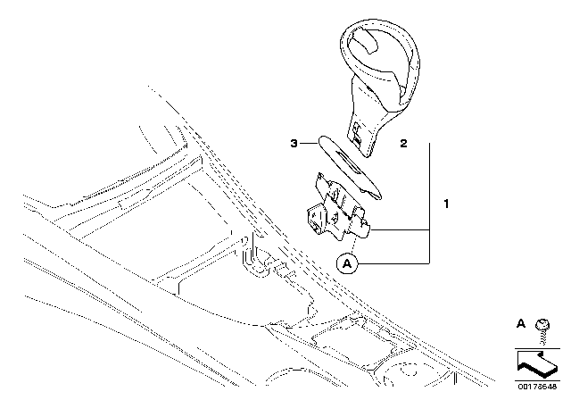 2009 BMW 135i Retrofit, Attachable Drinks Holder Diagram