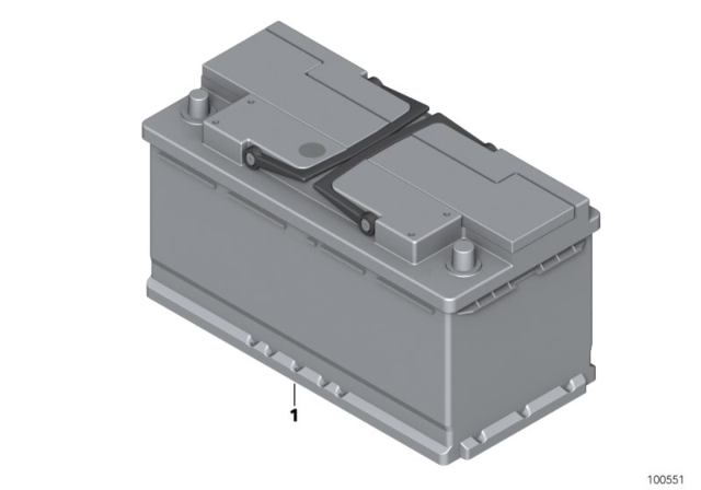 2020 BMW M235i xDrive Gran Coupe Original BMW Battery Diagram