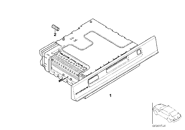 2005 BMW X5 Radio BMW Diagram 3