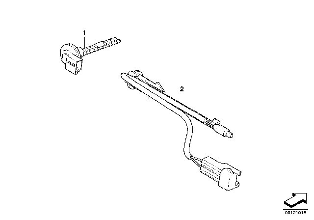 2008 BMW Z4 Temperature Sensor Diagram