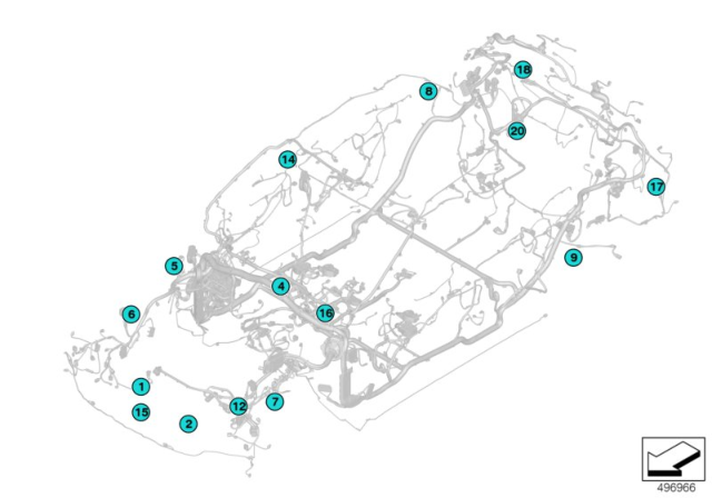 2019 BMW M850i xDrive Plug Connection Diagram 9