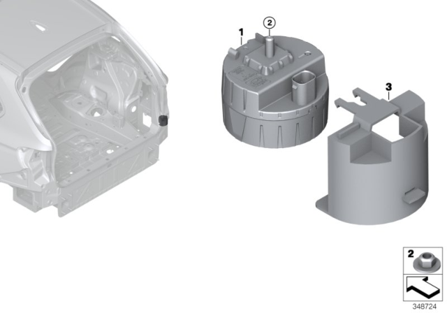 2015 BMW X5 Alarm System Diagram