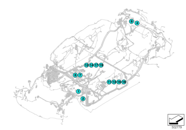 2020 BMW 840i xDrive Plug Connection Diagram 26