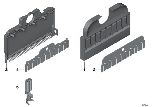 2011 BMW 135i Comb Type Connector Diagram