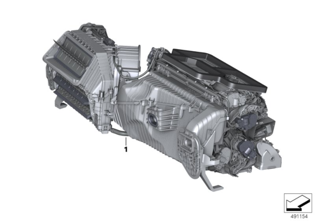 2019 BMW Z4 Distributor Housing With Flaps Diagram