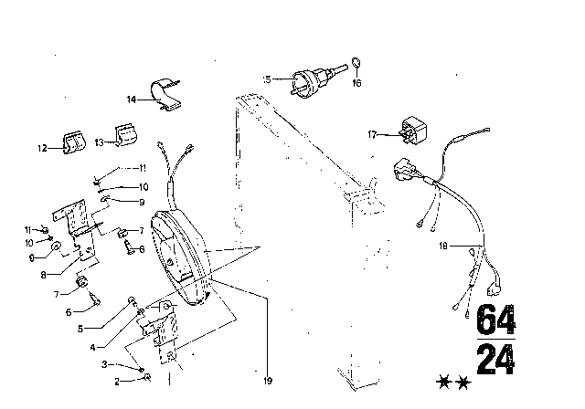 1974 BMW 3.0S Air Conditioning Diagram 7