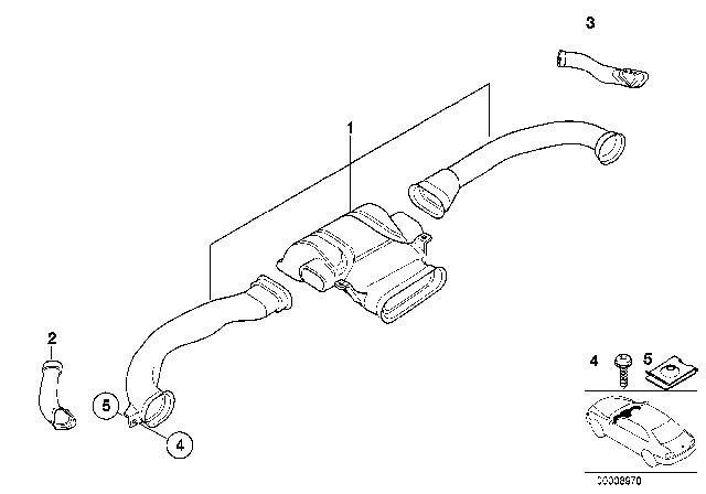 2002 BMW Z3 M Air Channel Diagram