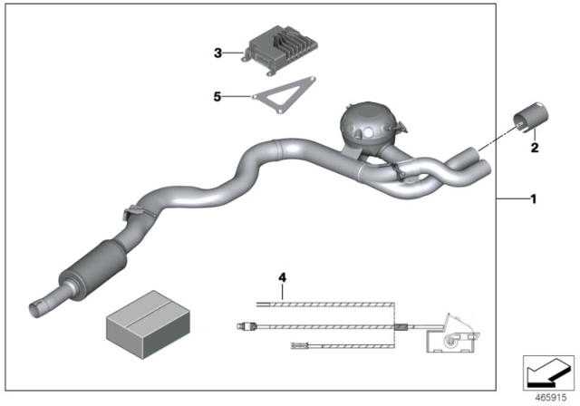 2015 BMW 328d Accessories And Retrofittings Diagram