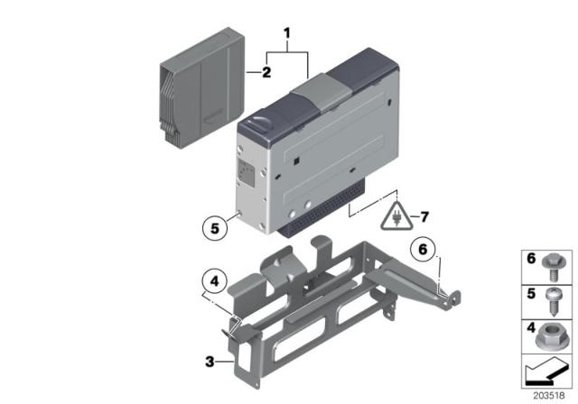 2013 BMW X1 CD Changer Diagram