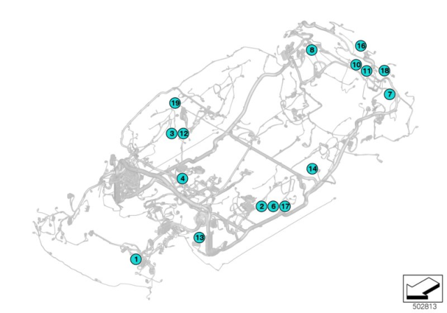 2020 BMW M850i xDrive Plug Connection Diagram 27