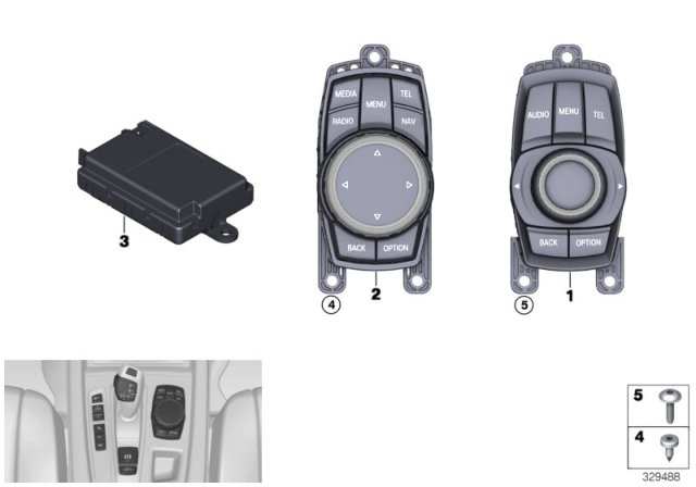 2016 BMW X5 M Controller Diagram