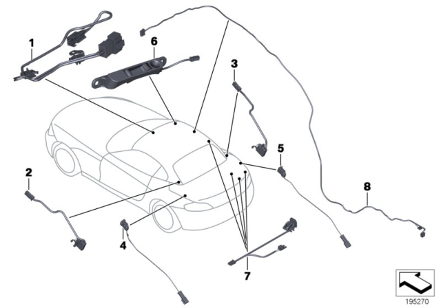 2013 BMW Z4 Microswitch Diagram