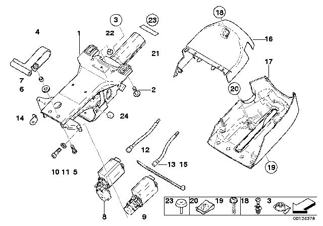 2001 BMW X5 Fillister Head Screw Diagram for 07119919618