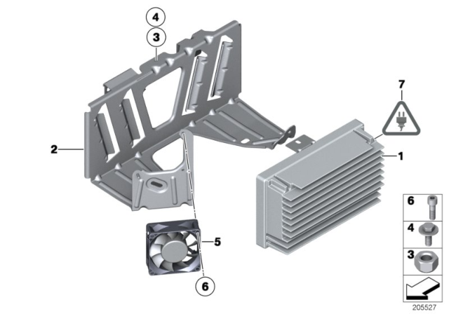 2015 BMW 535i GT xDrive Amplifier Diagram