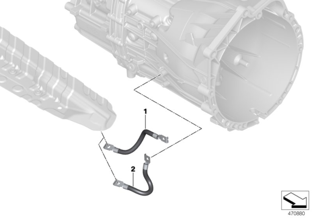 2019 BMW M2 Earth Cable Diagram