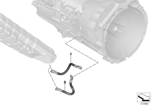 2018 BMW M2 Earth Cable Diagram