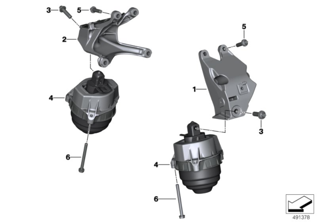 2020 BMW Z4 Engine Suspension Diagram