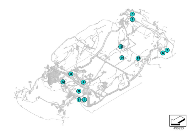 2020 BMW 840i xDrive Plug Connection Diagram 4