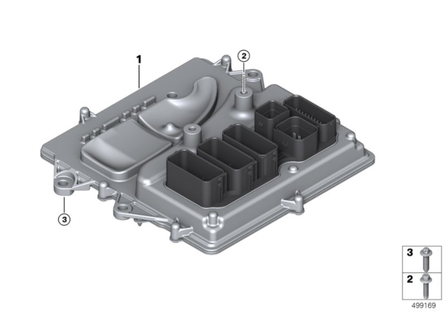 2019 BMW M2 Control Units Diagram