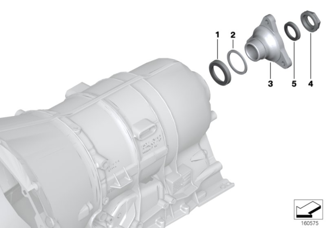 2013 BMW 128i Output (GA6HP19Z) Diagram