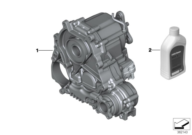 2016 BMW 428i xDrive Transfer Case ATC Diagram