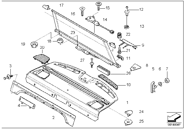 2001 BMW M5 Threaded Plug Diagram for 51468215809