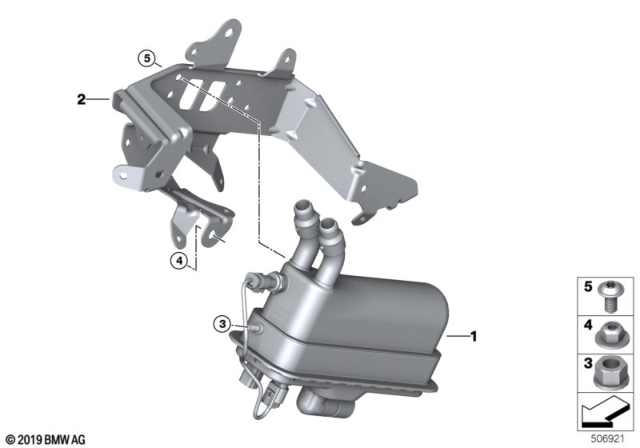 2020 BMW X3 BRACKET FOR ELECTRIC CIRCULA Diagram for 64219367101