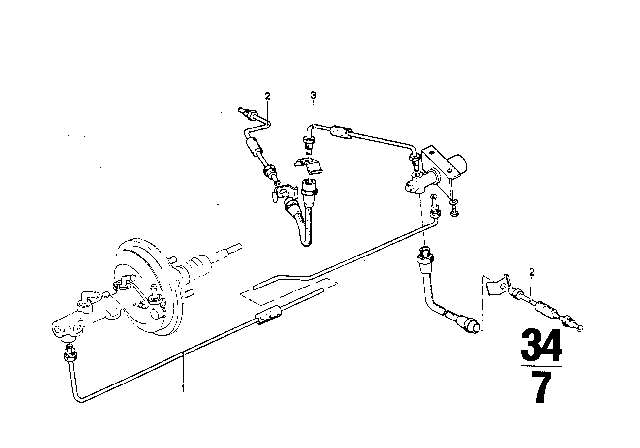 1974 BMW 3.0S Expansion Tank Diagram 2