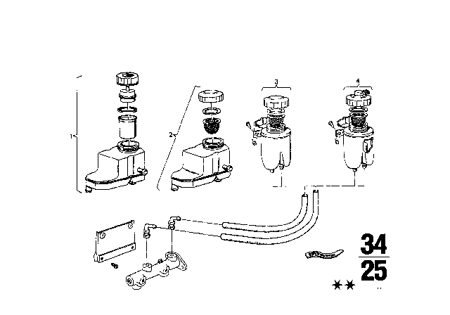 1968 BMW 2002 Expansion Tank Diagram 1