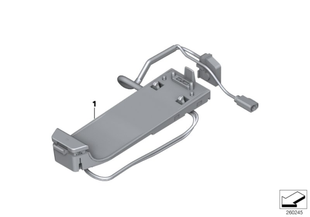 2015 BMW M235i Base Plate Diagram